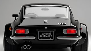 Rotary Revival: The Mazda Savanna RX-3 Coupe 2025 Redefines Retro Power!