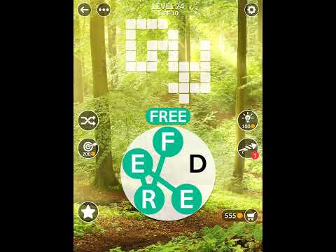 Wordscapes Level 74 Answers - YouTube