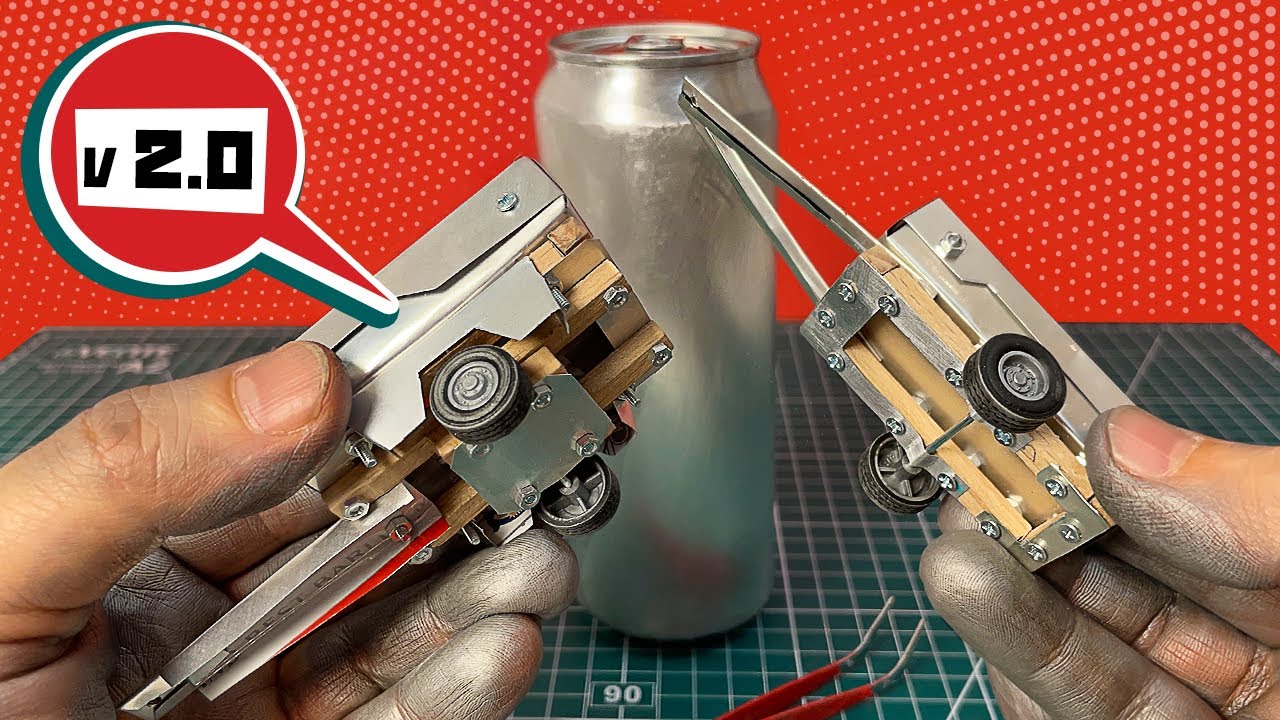 How I Made a Mini Trailer With Simple Tools!