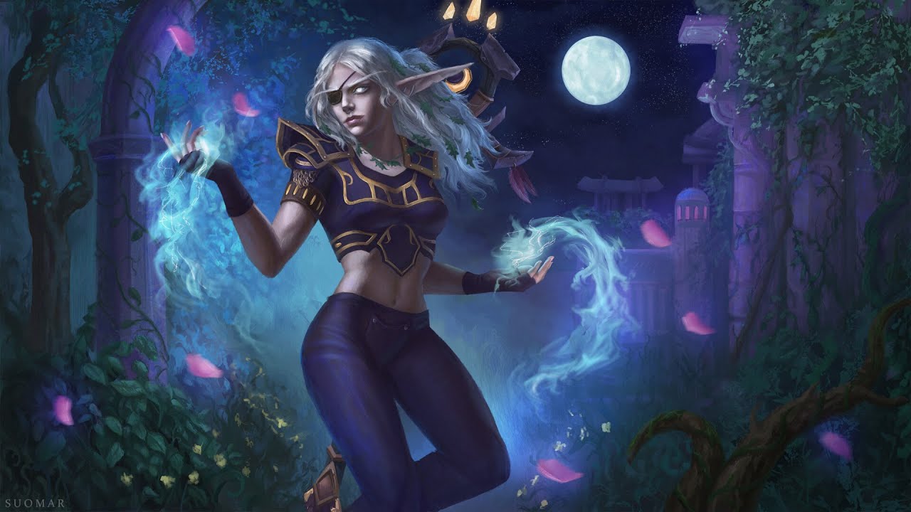 Isil Elun'falo (Silver Flame of Elune) (DA / EN) Lyrics [ReDo]