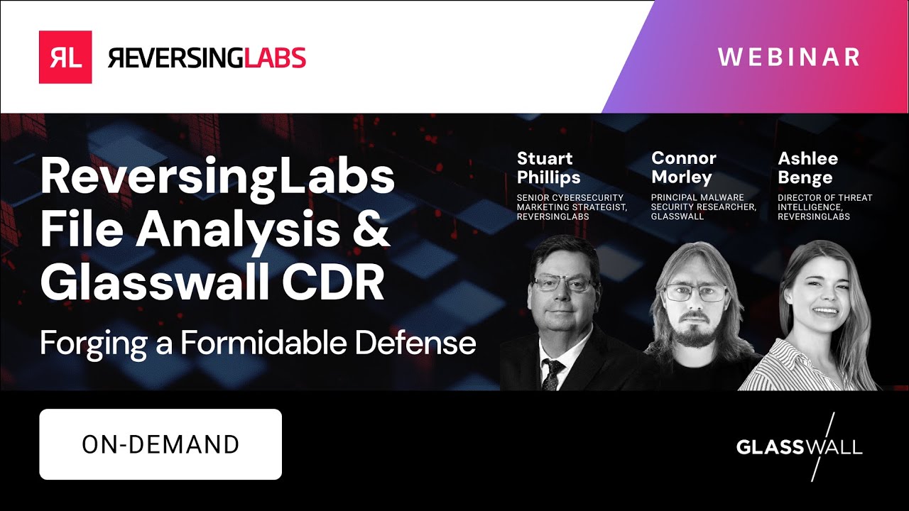 File Analysis & CDR: Forging A Formidable Defense