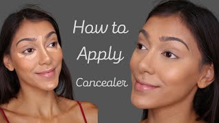 How to apply concealer for beginners - PART 5 | Chelseasmakeup