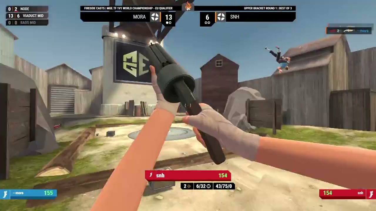 mora vs. snh - MGE.TF 1v1 World Championship EU Qualifier - Upper Bracket Round 1