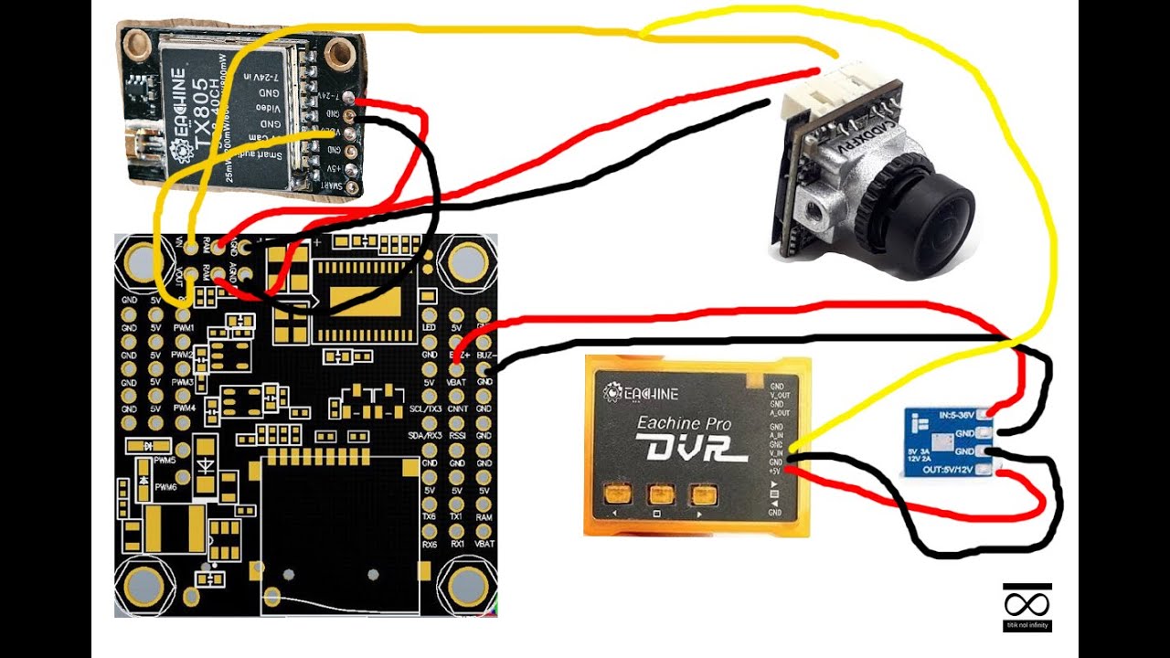 tutorial cara pasang dvr di drone