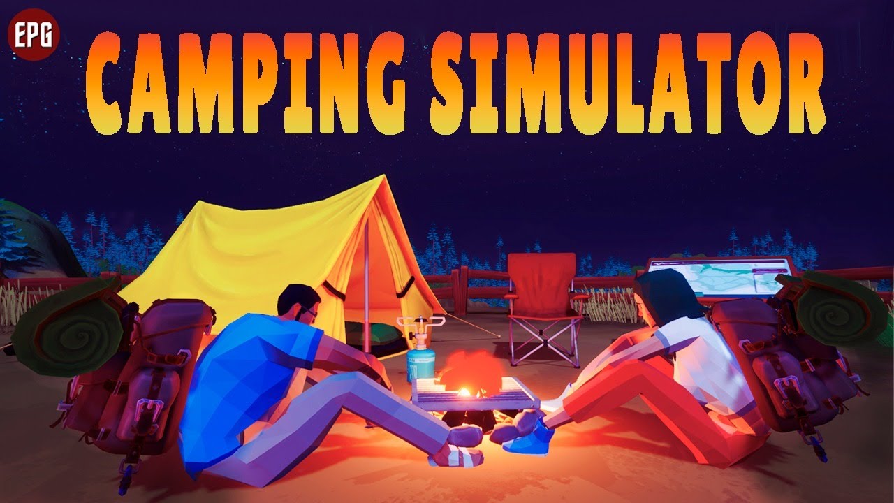 Camping Simulator The Squad Симулятор туриста Обзор (стрим) YouTube