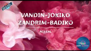 Tantara gasy: Vadin-jokiko, zandirm-badiko-- ACEEM Radio--TSY AZO AMIDY NY TANTARA #gasyrakoto