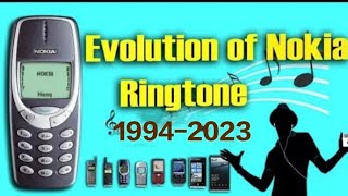 Evolution of Nokia ringtone - the evolution of Nokia tune(1994-2023) - Josh🌅. #nokia #nokiaringtone