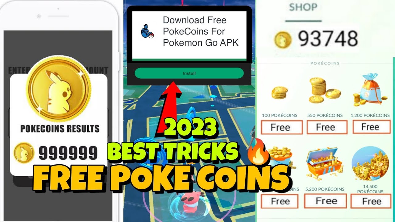 2023 Free PokeCoins Tricks How To Get PokeCoins In Pokemon Go