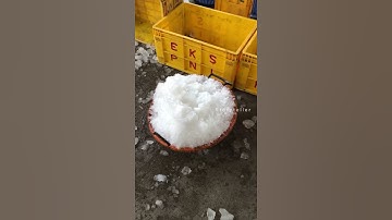 Ice block crusher machine in fishing harbour