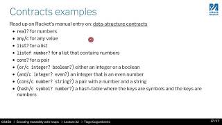 CS450   S21   22   04  Design by contract