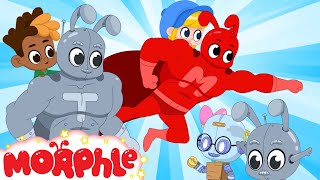 superheroes vs robots mila and morphle cartoons for kids my magic pet morphle
