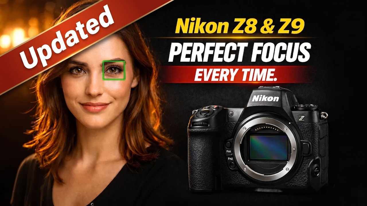 Nikon Z8 & Z9 Autofocus Settings: Perfect Focus Every Time 2026 UPDATE
