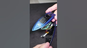 I Added FPV Camera to Micro RC Boat | The H Lab #shorts