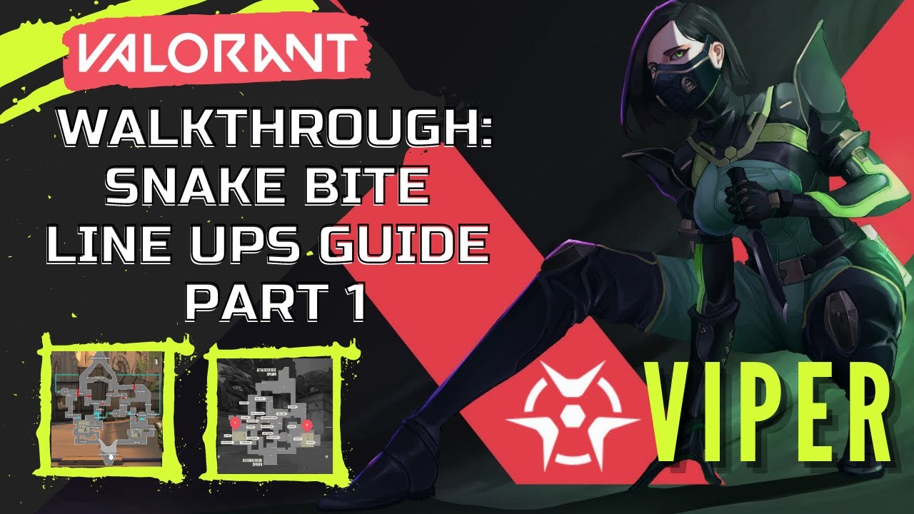 Viper Snake Bite Lineups Part 1 (Ascent, Bind) Valorant 3 YouTube