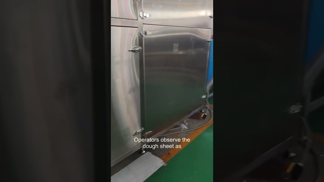 Automatic noodle line with multiple roller stages