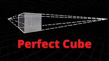 How to Draw a Perfect Cube in Two Point Perspective with Procreate