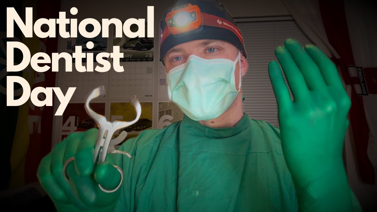 Calming Male Dentist Roleplay -  ASMR 🦷