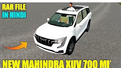 How to add  Mahindra XUV 700 Car Mod in Bus simulator indonesia.. #@princeGamer142-u6s 