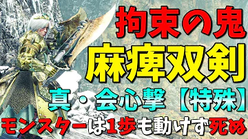 モンハンアイスボーン 状態異常双剣装備