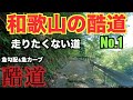 【これぞ酷道】超急勾配かつヘアピンカーブ連続の難所の峠道