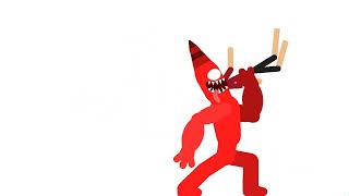 (My first sticknodes animation) Hellish Banban kill animation