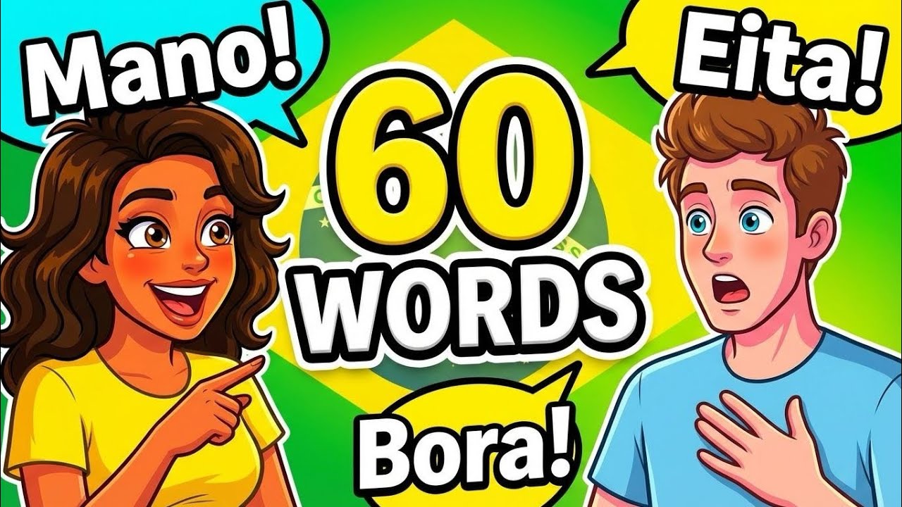 🇧🇷 Real Portuguese: 60 Words You NEED to Know
