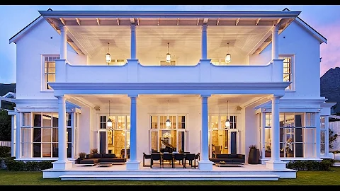 A mix of colonial style and modern design with Sch...