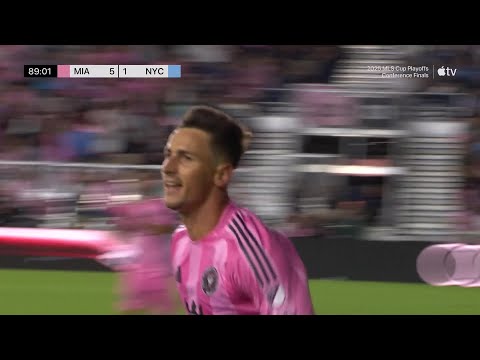 Tadeo Allende HAT TRICK Powers Inter Miami To MLS Cup! | 2025 Audi MLS Cup Playoffs