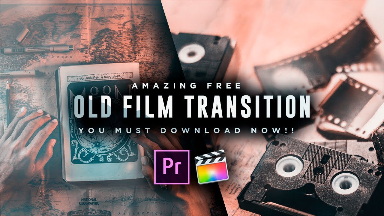 free film reel vintage final cut pro