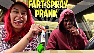 Fart Spray Prank On Boyfriend