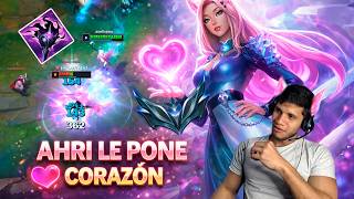 ❤️AHRI SUPPORT❤️¡LE PONE CORAZÓN AL GAME!