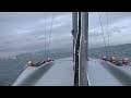 Louis Vuitton 37th America's Cup Race 1 Starboard Entry Stern Camera - INEOS Britannia