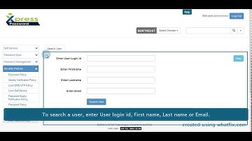 Deprovisioning a user