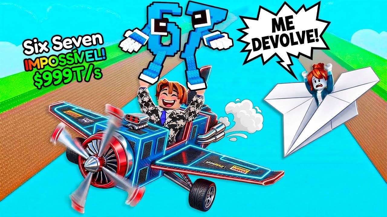 O MAIS RÁPIDO PEGA O BRAINROT NO ROBLOX 😎