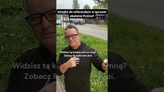 Kolejka do referendum w sprawie obalenie Putina? #lifestyle #zdrowie #autor  #putin #jajka