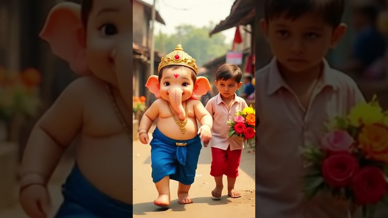 Amchya papani ganpati anala ❤ 