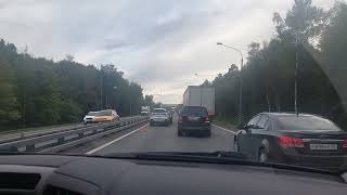 ДТП Киевское шоссе возле посёлка Киевский столкнулись две легковушки.
