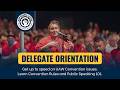 2026 UAW Convention Delegate Orientation