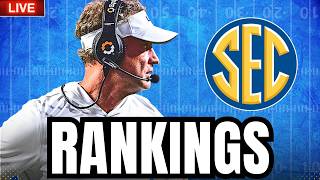 Details SEC Football Power Rankings: Week 2 Edition Update