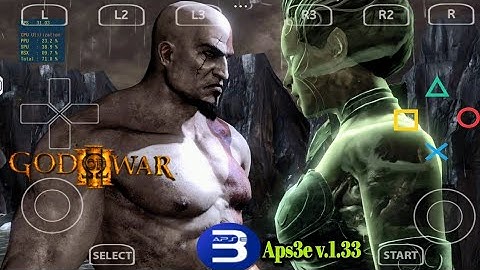 God of War 3 Gameplay on Aps3e v.1.33 Android 🚀🔥 | Improved Performance #godofwar3 #aps3e #ps3 