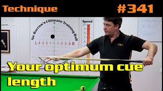 Your optimum cue length