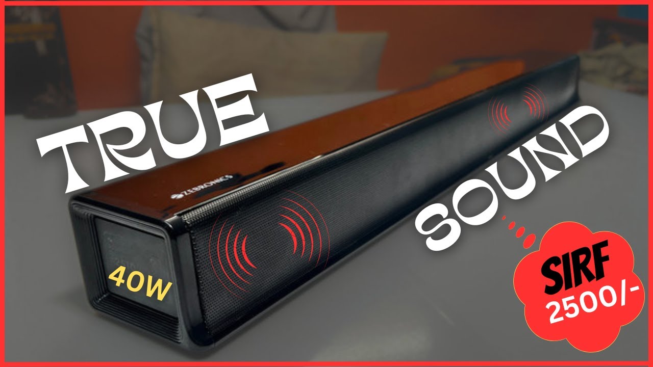 इतना सस्ता नहीं मिलेगा | Zebronics Zeb Juke BAR  2510  40W Unboxing & Review 🔥🔥🔥