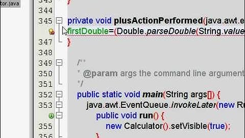 Java - Make a Calculator using NetBeans 3 of 5 - YouTube.flv