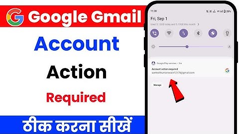 How To Remove Account action required | Google Play services Account action required Android