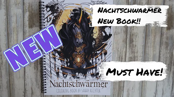 Sarah Richter -Nachtschwrme- New Colouring Book - ...