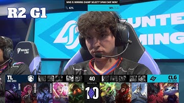 TL vs CLG - Game 1 | Round 2 Playoffs S12 LCS Summer 2022 | Team Liquid vs CLG G1