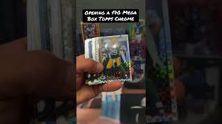 Opening a mega box of 2025 Topps chrome football #topps #sportscards #toppschrome #footballcards