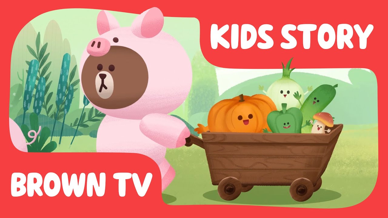 Download [KIDS STORY] Ep.16 Yummy Yummy ｜Stories for Kids｜Jungle Brown｜Line Friends Kids