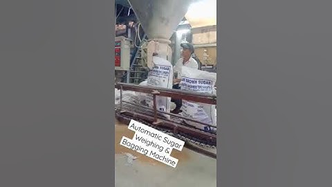 Automatic Sugar Silo Weighing & Bagging Machine / शुगर सायलो वजन सह Bagging मशीन काम