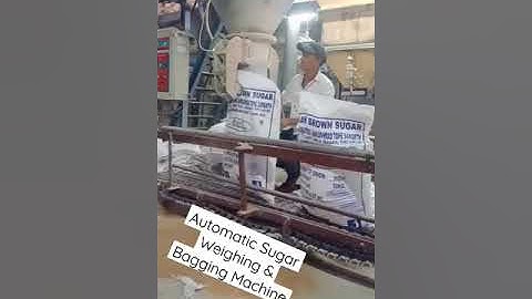 Automatic Sugar Silo Weighing & Bagging Machine / शुगर सायलो वजन सह Bagging मशीन काम
